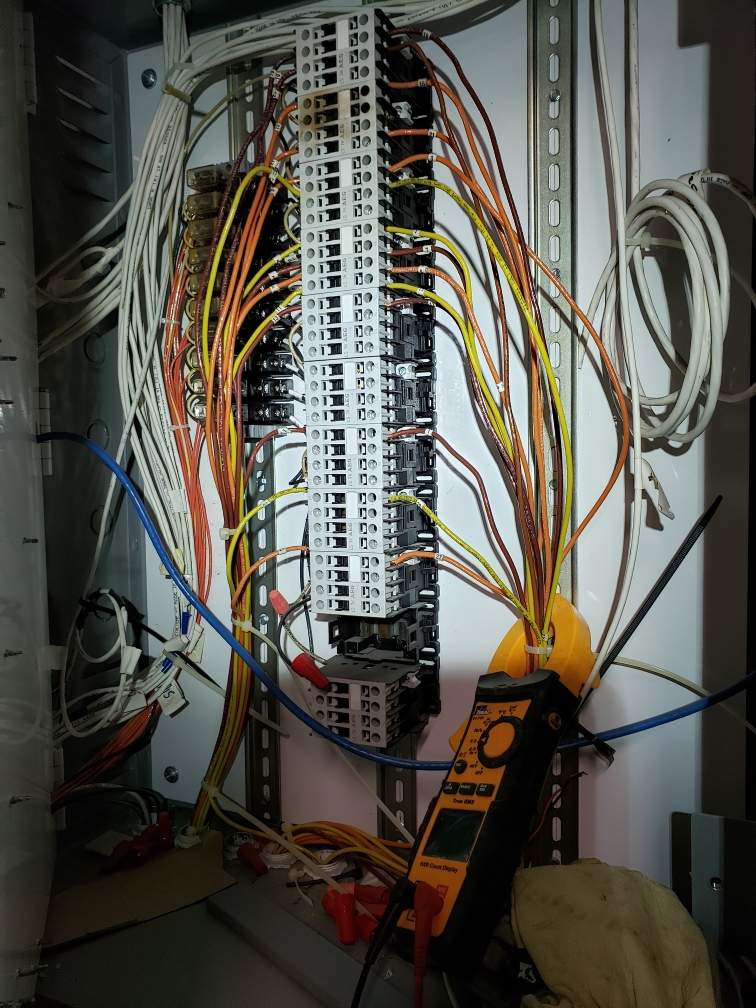 Facility maintenance technician wiring